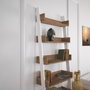 Hanah Home Estantería Moderna Roble Oscuro